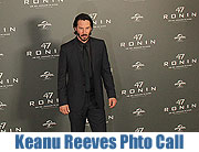 Keanu Reeves Photo Call für Ronin 47 im Bayerischen Hof am 17.01.2014  (©Foto:Martin Schmitz)
